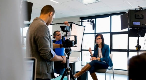 Vlogstudio opnamen