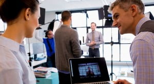 vlog studio opnames voor zakelijk vloggen