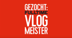 Vlogmeister Q-Music gezocht